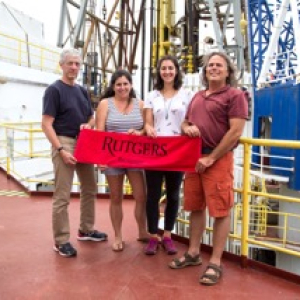 Rutgers Scientists Sail on D/V JOIDES Resolution